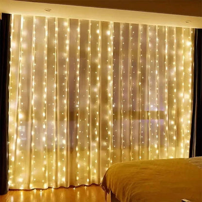Skanto Skanto | Curtain LED Lights with Remote Control, USB Powered