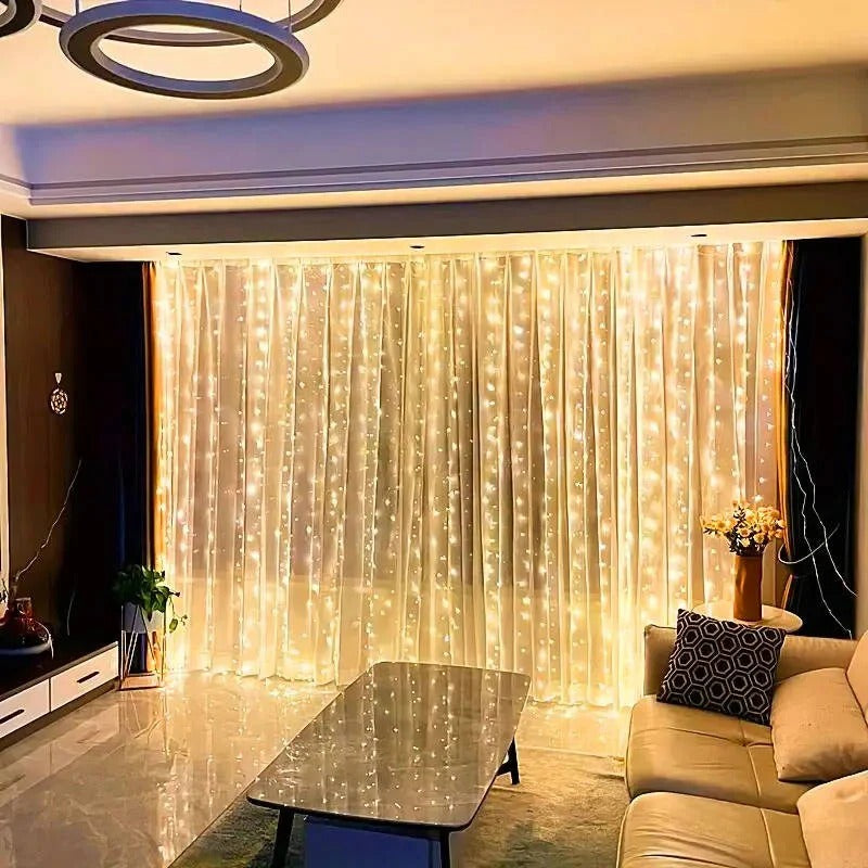 Skanto Skanto | Curtain LED Lights with Remote Control, USB Powered