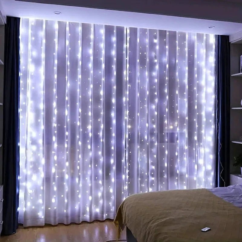 Skanto Skanto | Curtain LED Lights with Remote Control, USB Powered