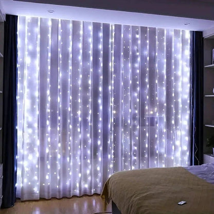 Skanto Skanto | Curtain LED Lights with Remote Control, USB Powered