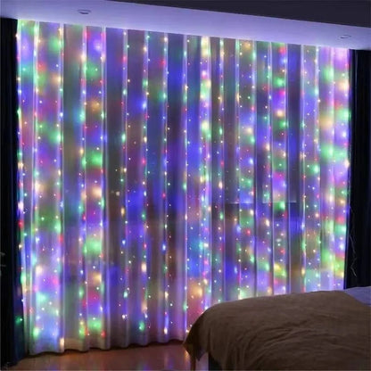 Skanto Skanto | Curtain LED Lights with Remote Control, USB Powered