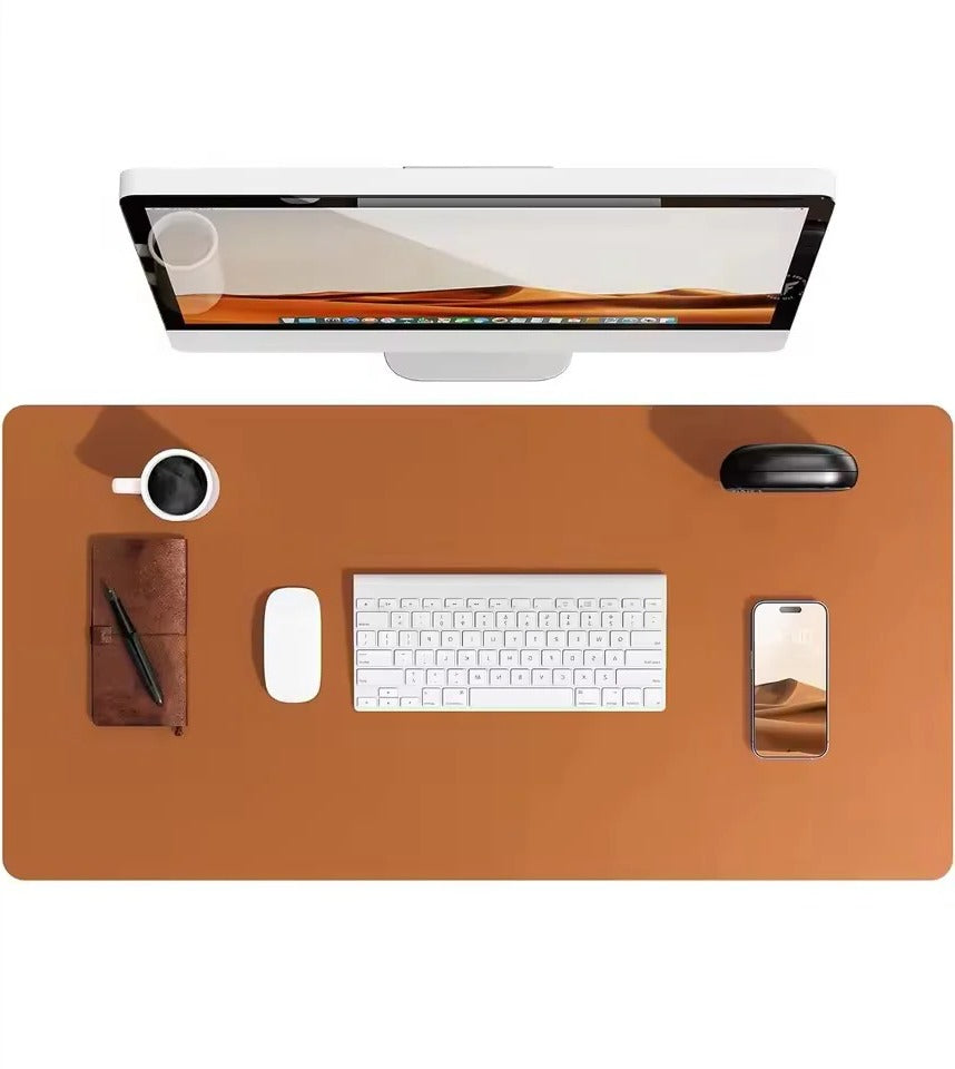 Skanto | Luxury Leather Desk Pad Smooth Writing & Mouse Surface