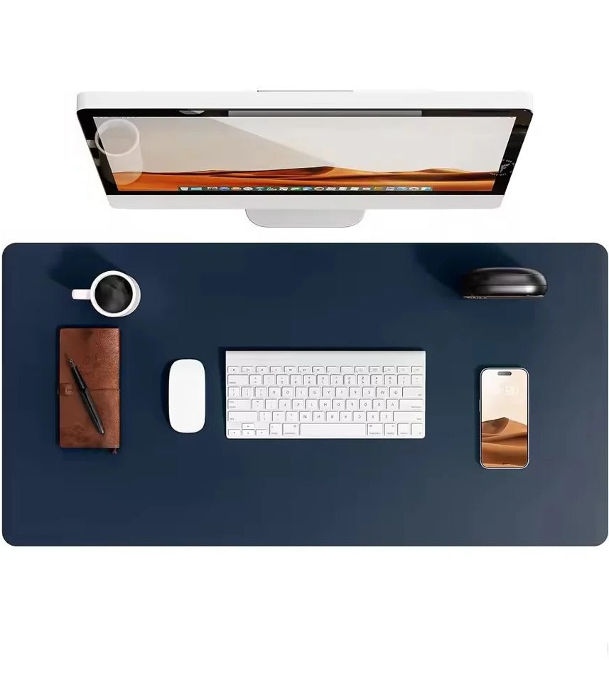 Skanto | Luxury Leather Desk Pad Smooth Writing & Mouse Surface