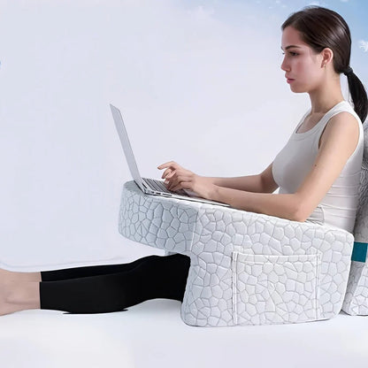 BowLift | Reading Pillow for Bed, Memory Foam with Washable Cover