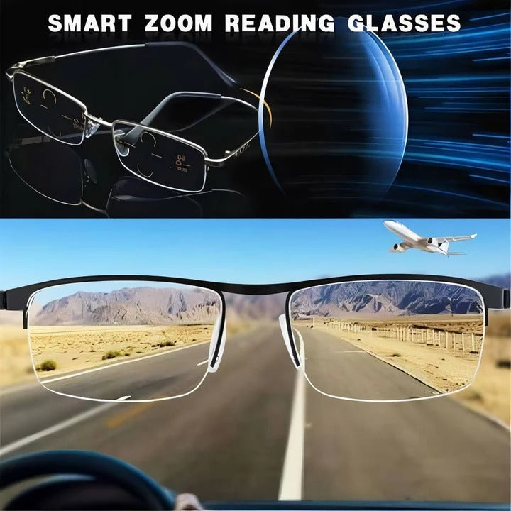 Skanto | Smart Progressive Reading Glasses with Blue Light and UV Protection