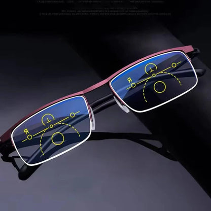 Skanto | Smart Progressive Reading Glasses with Blue Light and UV Protection