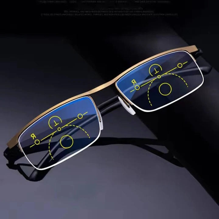 Skanto | Smart Progressive Reading Glasses with Blue Light and UV Protection