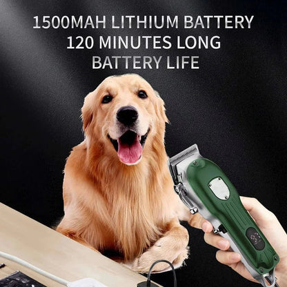 BowLift | Professional Rechargeable Pet Grooming Clipper for Dogs