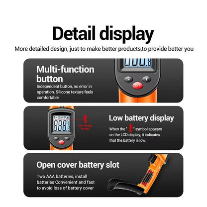 Skanto | Digital Infrared Thermometer with Laser Pointer