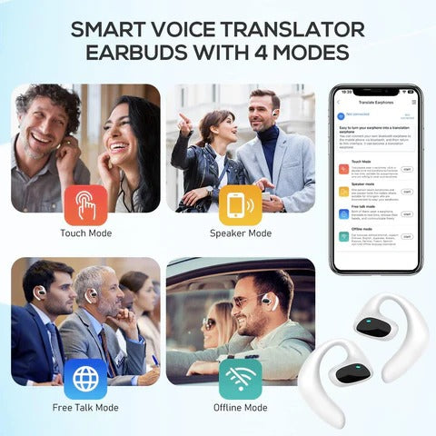 BowLift | Smart Translation Earbuds with Real Time Voice Exchange