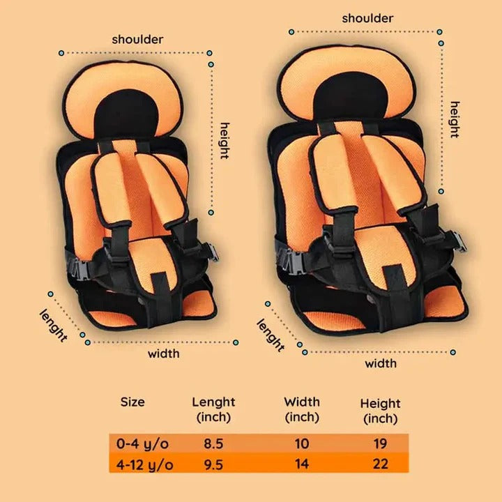 BowLift | Portable Child Car Cushion Seat for Secure and Comfy Travel Support