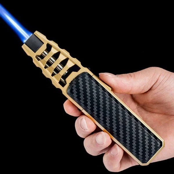 Skanto | Adjustable Flame Lighter – Blue Flame for Kitchen & Outdoor Use