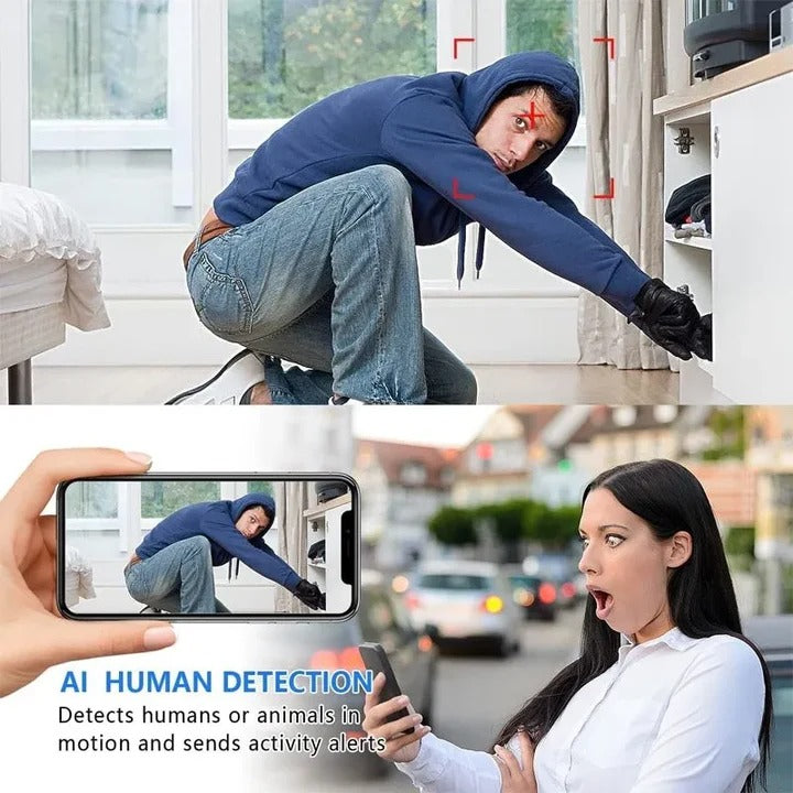 Skanto | 5G WiFi Mini Camera – Portable Wireless HD Smart Home Camera