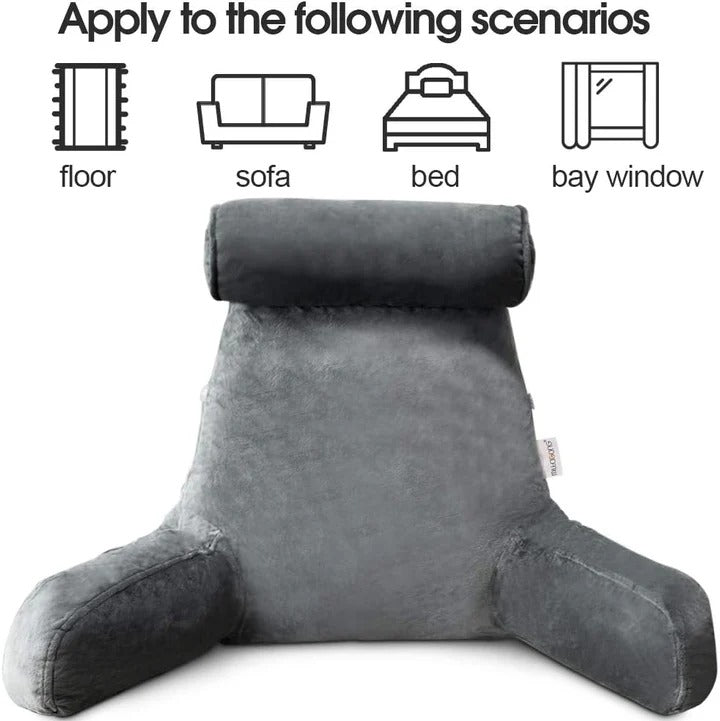 Skanto | Reading Pillow – Bed Support Pillow with Armrests