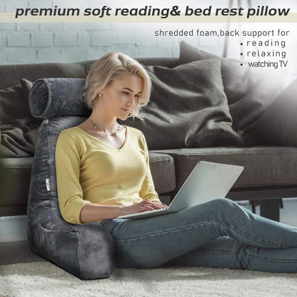 Skanto | Reading Pillow – Bed Support Pillow with Armrests