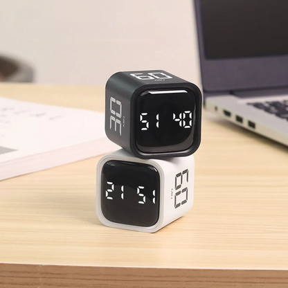 BowLift | Smart Cube Timer with Gravity Sensing and LED Display
