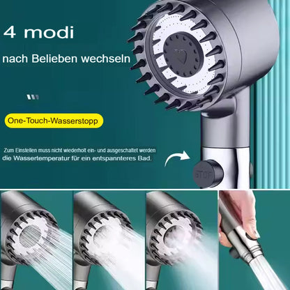 BowLift | Powerful High Pressure Shower Head for Efficient Shower