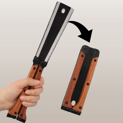 Skanto | Pro Master Double Edge Folding Carpenter Hand Saw