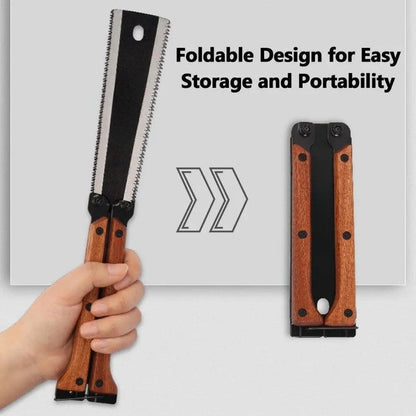 Skanto | Pro Master Double Edge Folding Carpenter Hand Saw