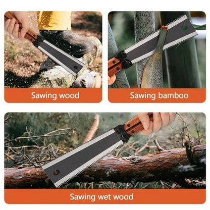 Skanto | Pro Master Double Edge Folding Carpenter Hand Saw