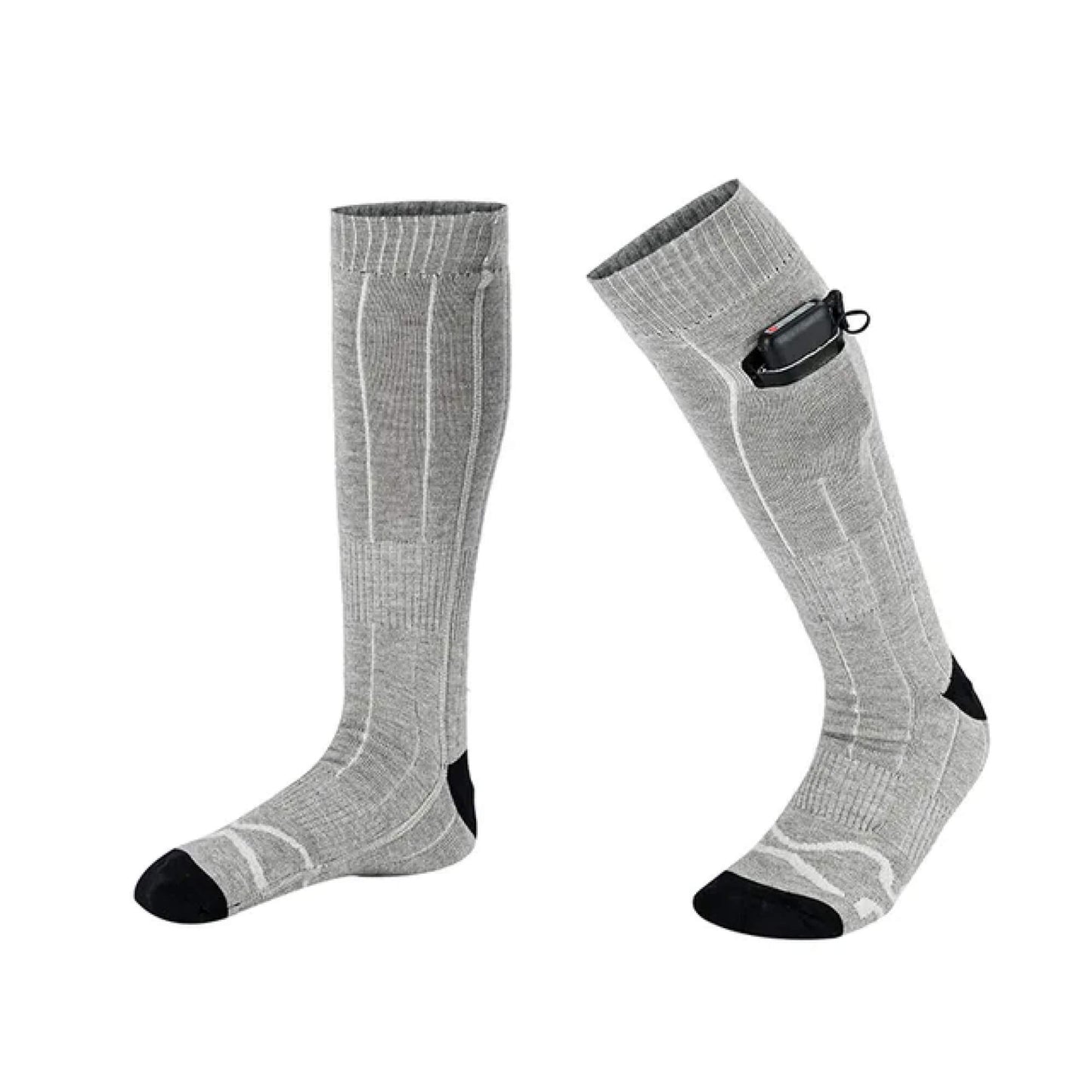 Skanto | Heated Electric Rechargeable Battery Warm Socks for Men and Women for Skiing