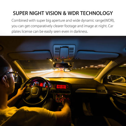 Skanto | Front and Rear Dual Vehicle Dash Cam