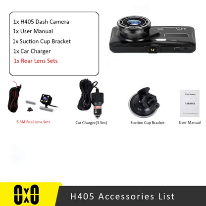 Skanto | Front and Rear Dual Vehicle Dash Cam