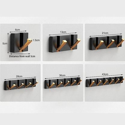 Skanto | Foldable Hook Stainless Steel – Luxurious Foldable Wall Hook for Coats, Bags, and Towels