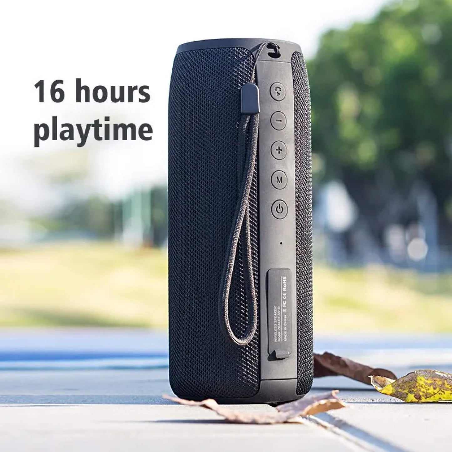 Skanto | Best Waterproof Bluetooth Wireless Speaker x360 Compact Small
