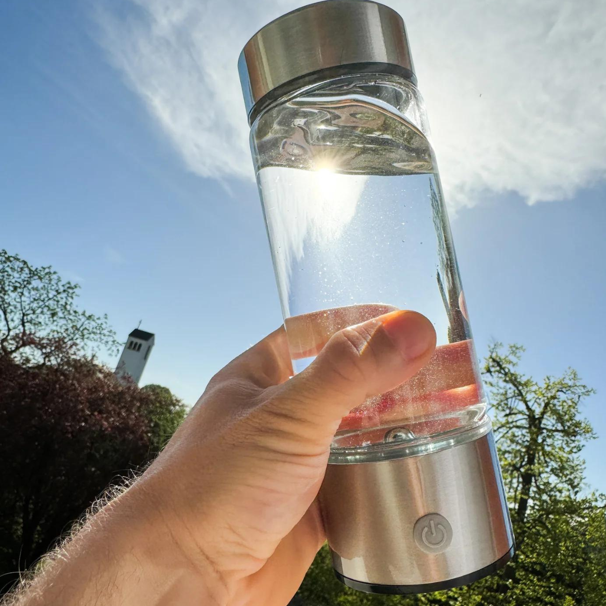 Skanto | Hydrogen Water Bottle | USB Rechargeable, Anti-Inflammatory & Perfect for Daily Hydration and Wellness