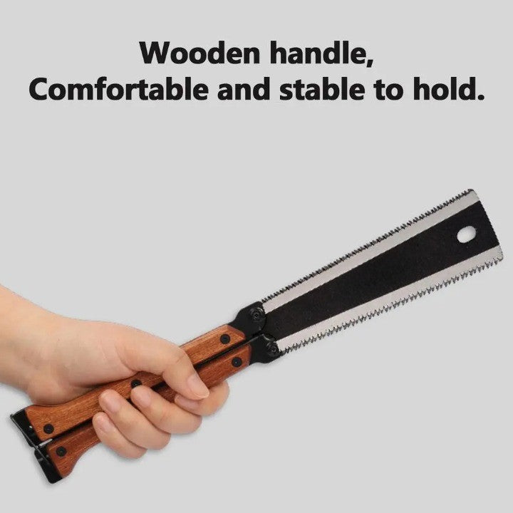 Skanto | Pro Master Double Edge Folding Carpenter Hand Saw