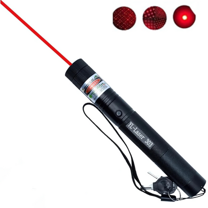 Aluminum laser pointer, adjustable focus