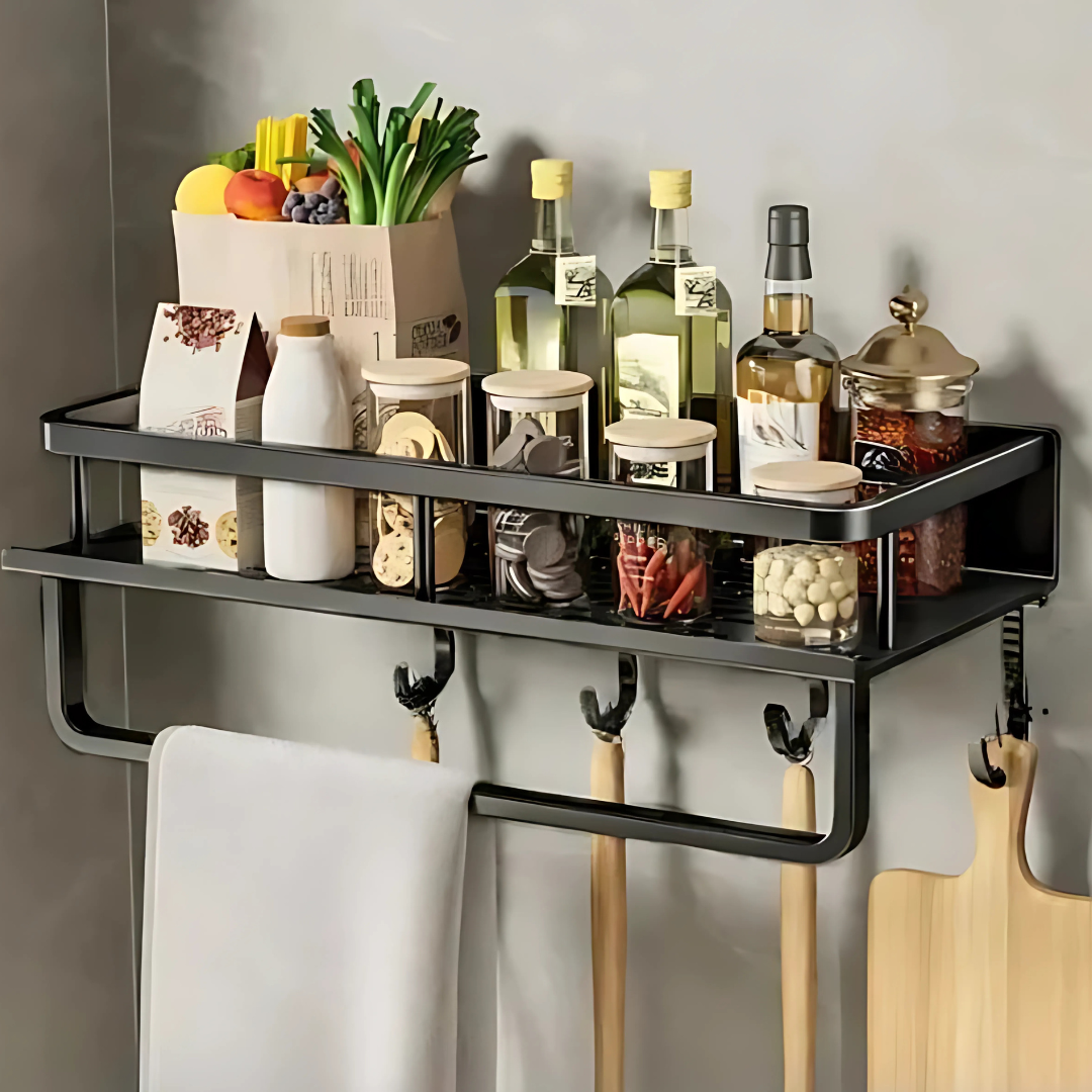 BowLift | Kitchen Wall Storage Shelf Tower Trail