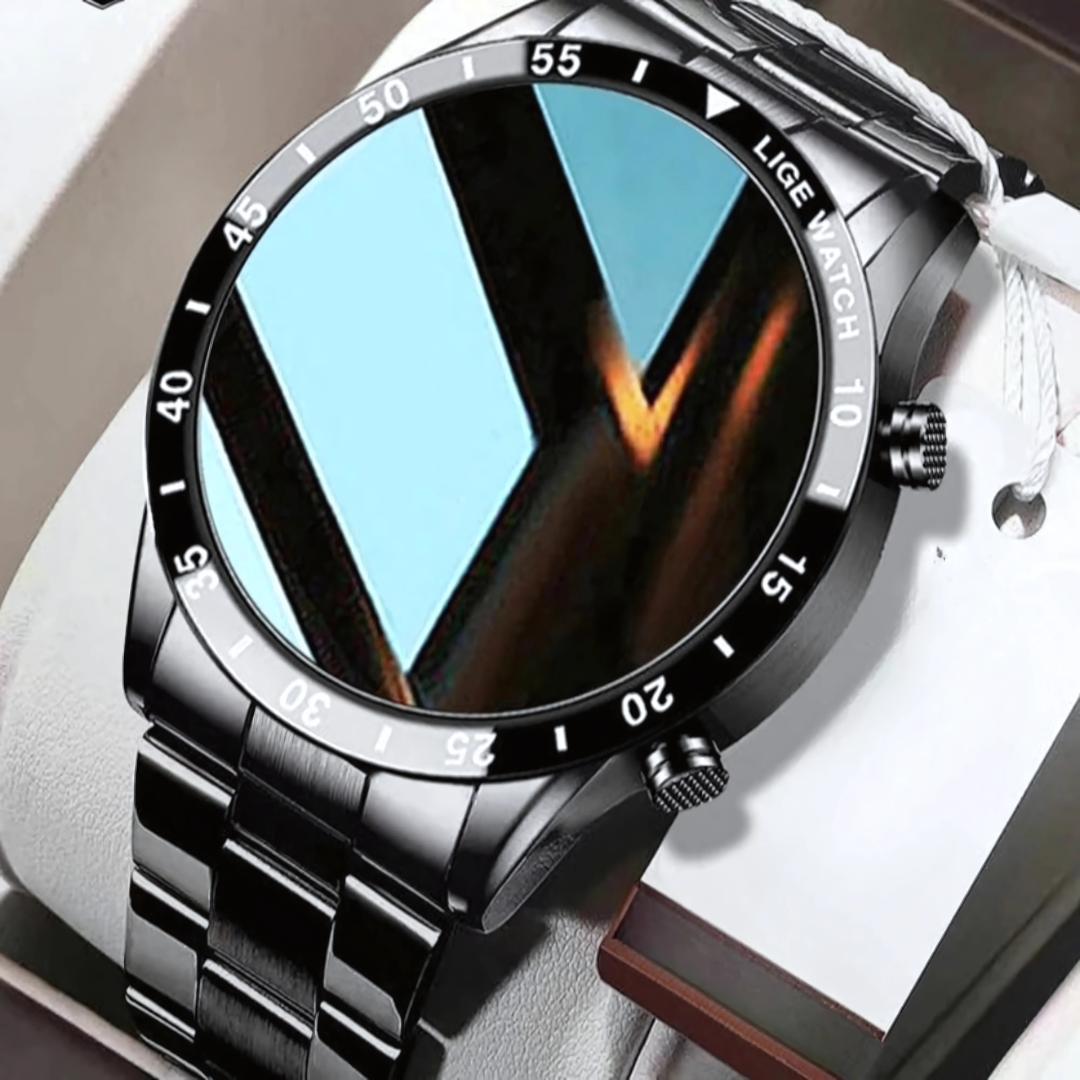 Skanto | Stainless Steel Smartwatch Modern Health Tracker