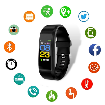 Fitness tracker, health monitoring, smartwatch