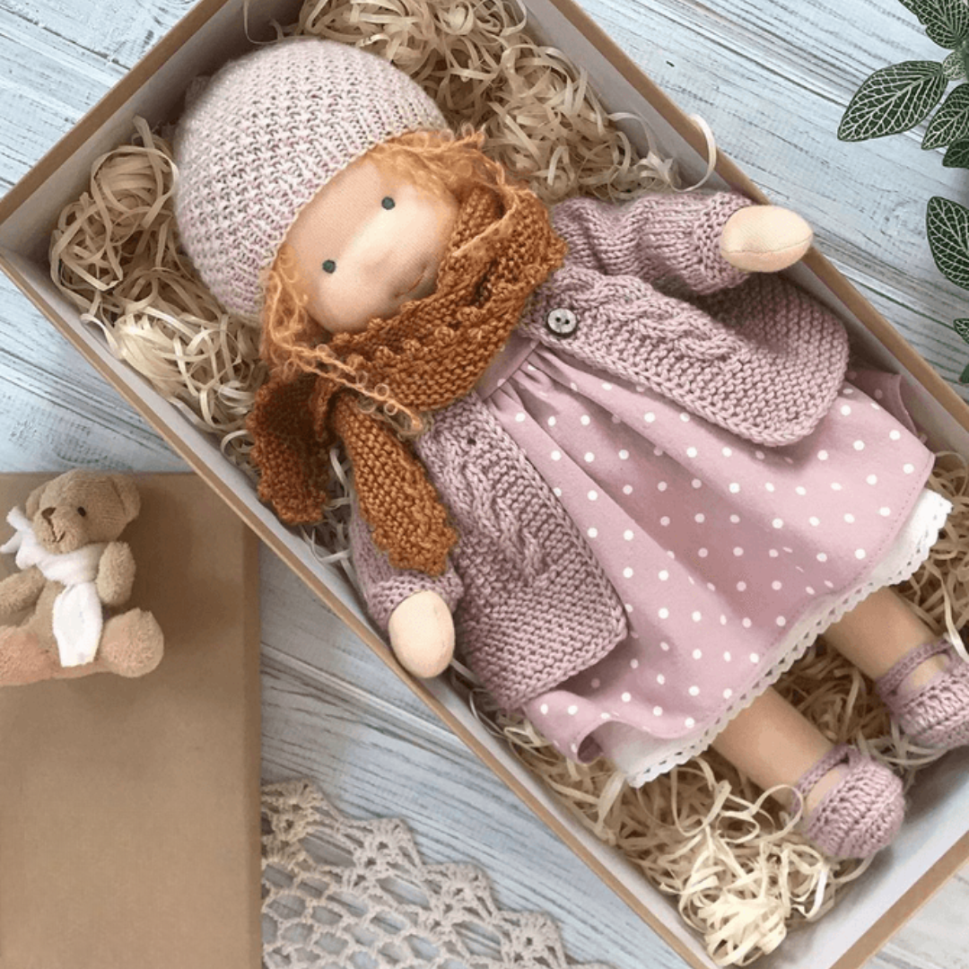 Skanto Skanto | Handmade Soft Plush Waldorf Doll