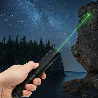 Rechargeable High-power Laser Pointer Flashlight