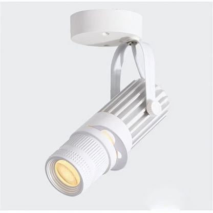 Adjustable LED ceiling spotlight made of aluminum