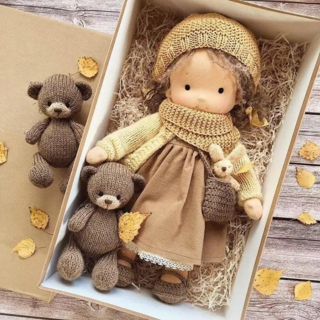 Skanto Skanto | Handmade Soft Plush Waldorf Doll