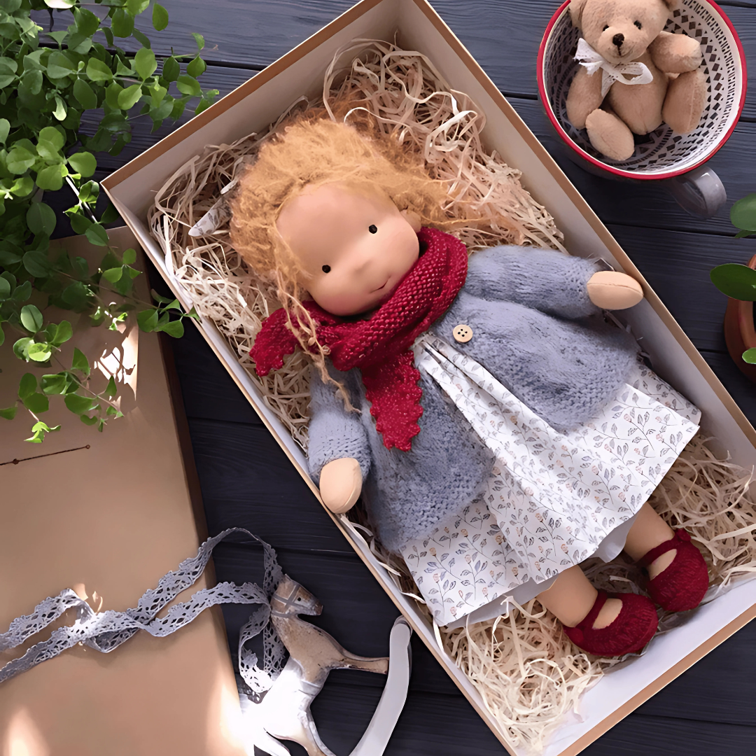 Skanto Skanto | Handmade Soft Plush Waldorf Doll
