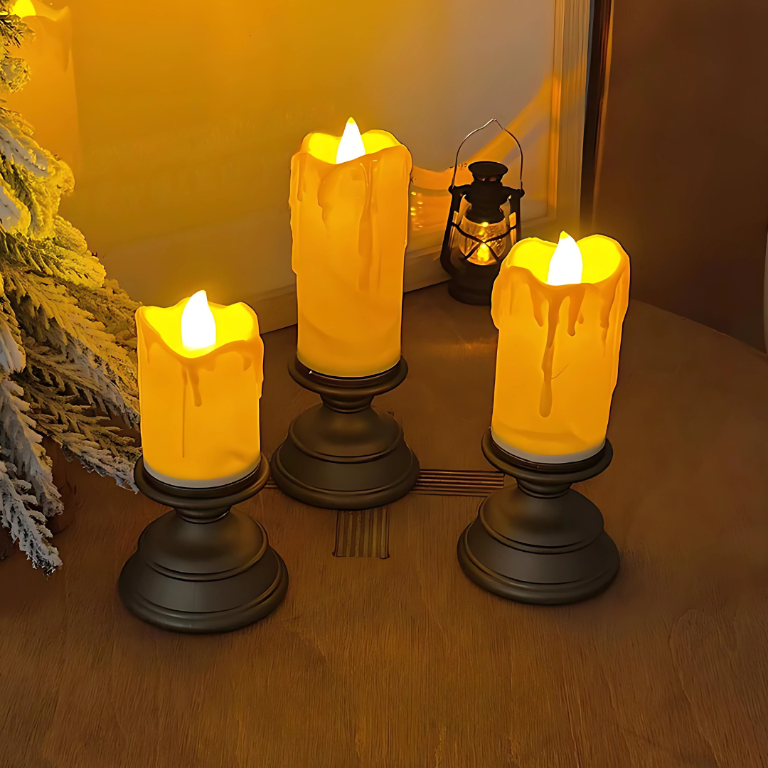 Kalsten | LED Flameless Flickering Decorative Candles