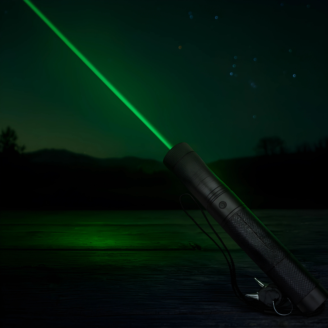 Skanto | Green Laser Pointer | Adjustable Focus Aluminum