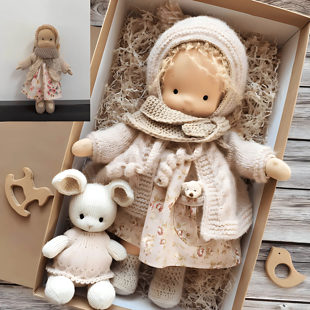 Skanto Skanto | Handmade Soft Plush Waldorf Doll