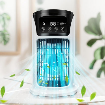 Portable Air Cooler Humidifier Fan USB White | Skanto