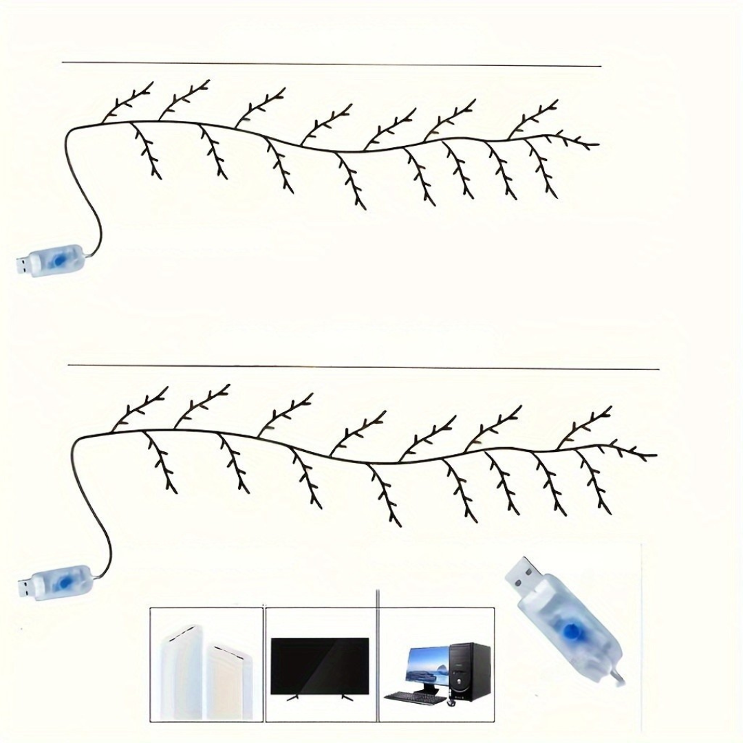 BowLift | Wall Lights with LED Willow Branch Design