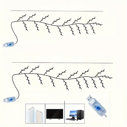 BowLift | Wall Lights with LED Willow Branch Design