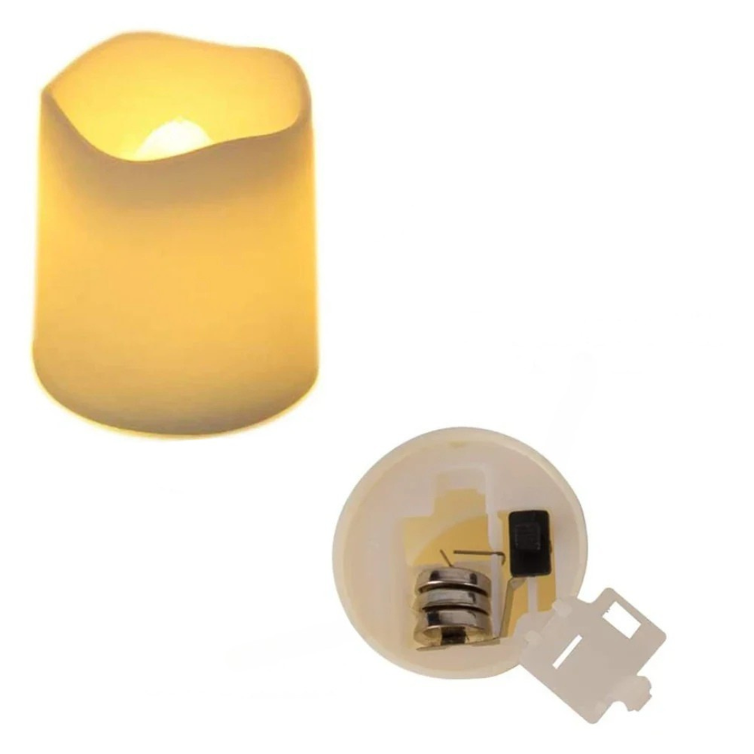 Skanto | LED Lights Warm White Flameless Plastic Set