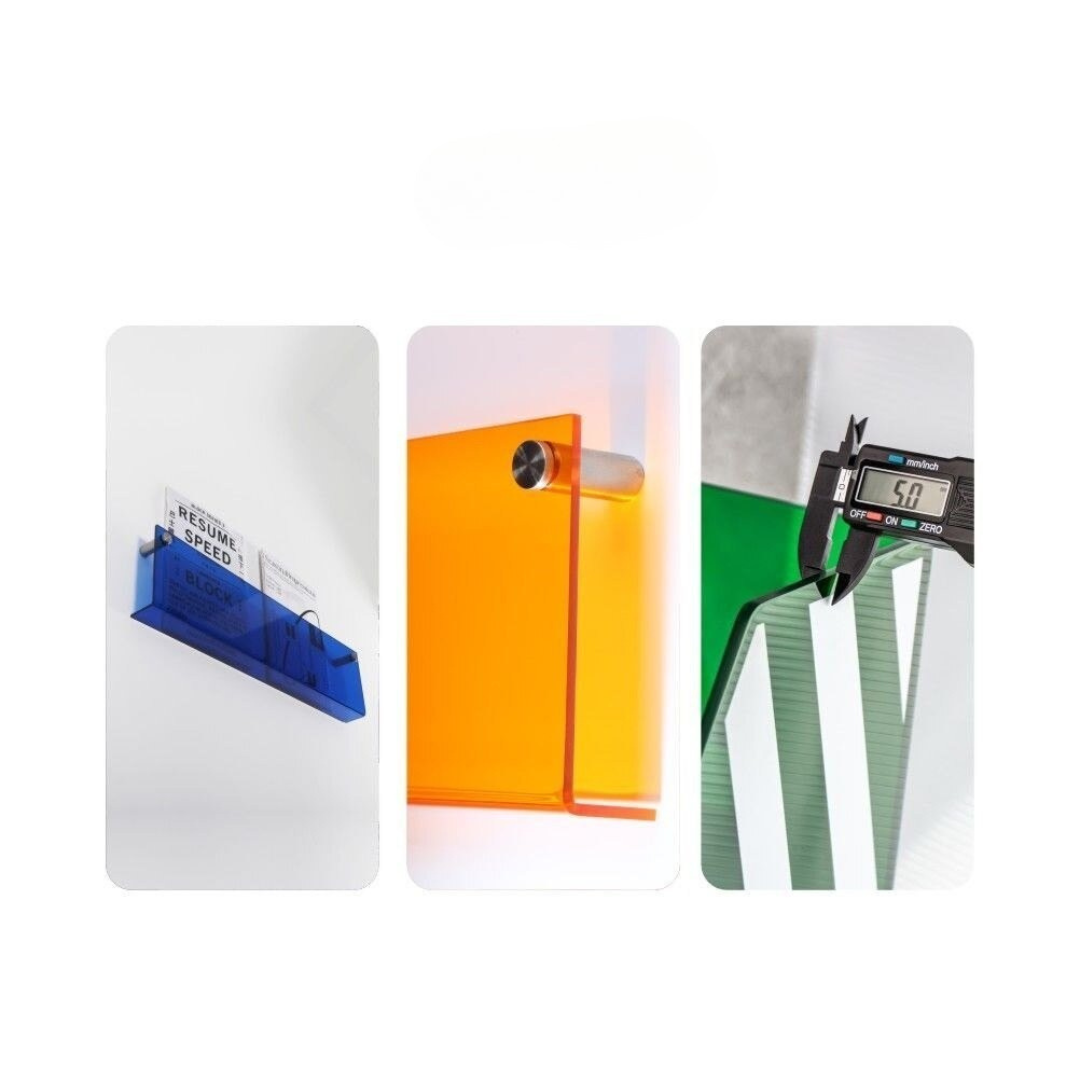 BowLift | Wall Shelf Clear Acrylic Magazine Holder