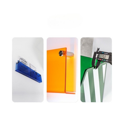 Kalsten | Wall Shelf Clear Acrylic Magazine Holder