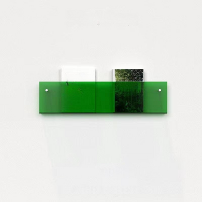 BowLift | Wall Shelf Clear Acrylic Magazine Holder